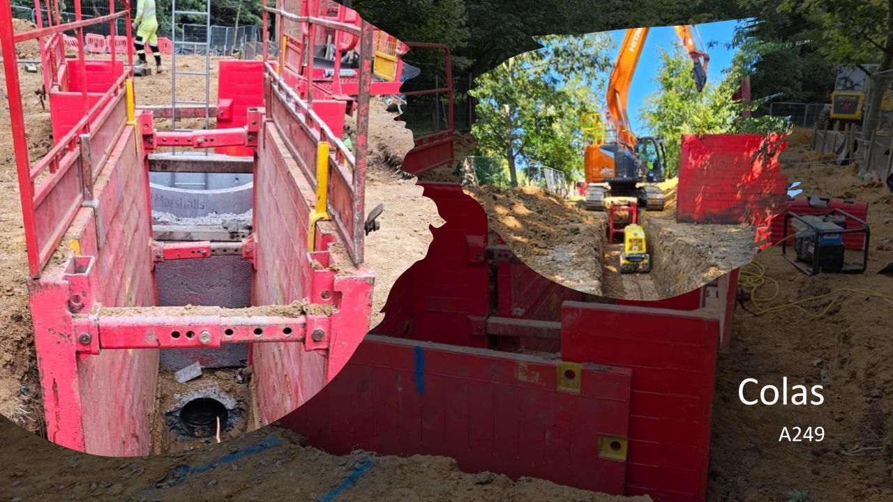 A249 Bearsted Road Improvement Scheme — DTG site photograph